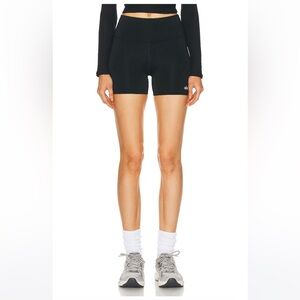 ALO Yoga Black Bike Shorts 5”